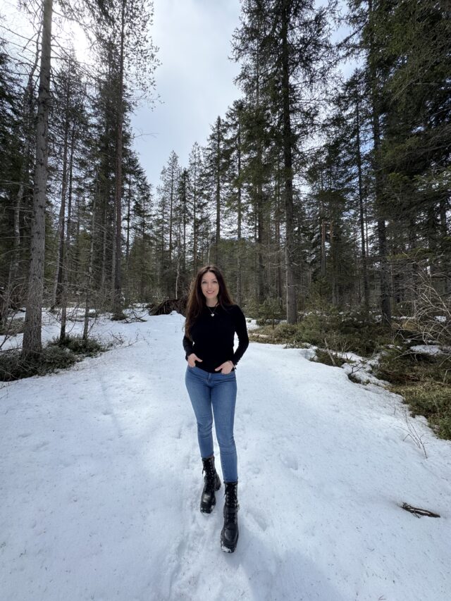 Freie Rednerin Vanessa Redet in den Dolomiten